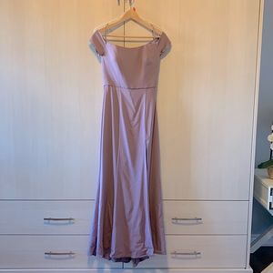 BRIDESMAID DRESS AMSALE- Eden style in Mauve